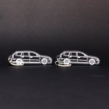 Saab 9-3 Keychain 2nd Gen Wagon [Pre-Facelift] | 2004-2008 (1 Pair)