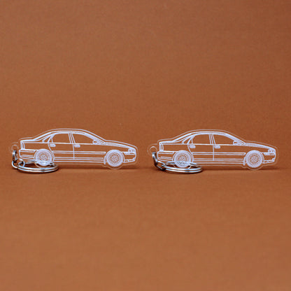 Volvo S80 Keychain 1st Gen [Post-Facelift] | 2004-2006 (1 Pair)