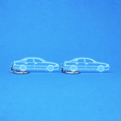 Volvo S80 Keychain 1st Gen [Post-Facelift] | 2004-2006 (1 Pair)