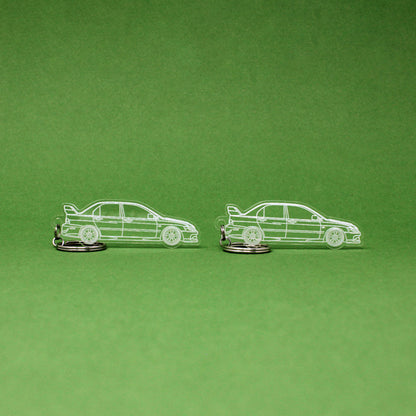 Mitsubishi Lancer Evo IX Keychain | 2005-2007