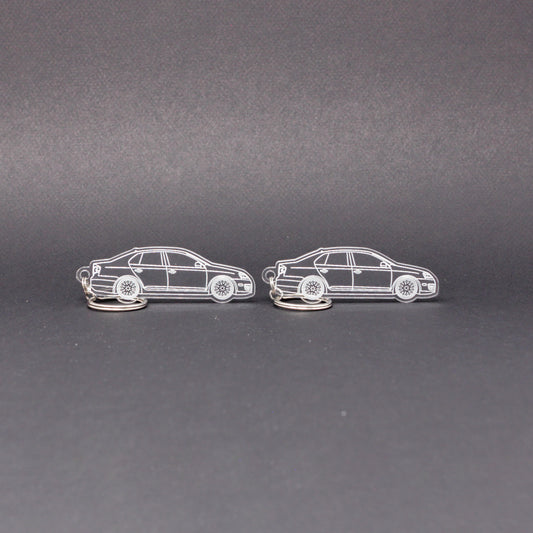 VW Volkswagen Jetta Keychain MK5 MKV Sedan | 2005.5-2010