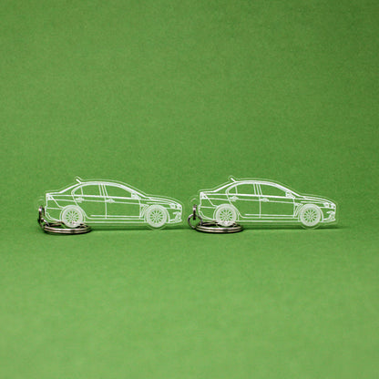 Mitsubishi Lancer Evo X Keychain | 2007-2015 (1 Pair)