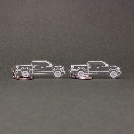 Ford F-150 Keychain 12th Gen | 2009-2014 (1 Pair)