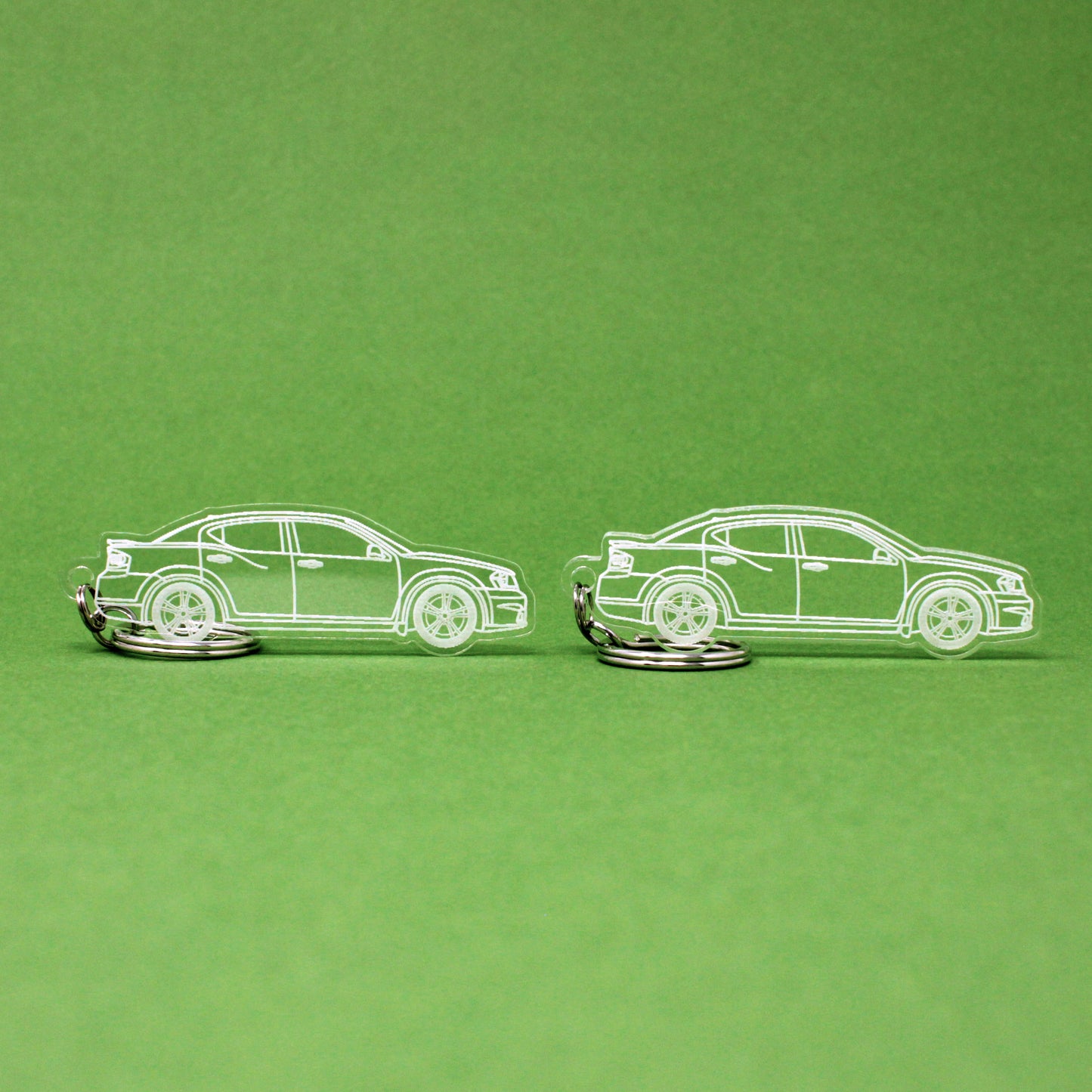 Dodge Avenger Keychain [Post-Facelift] | 2011-2014 (1 Pair)