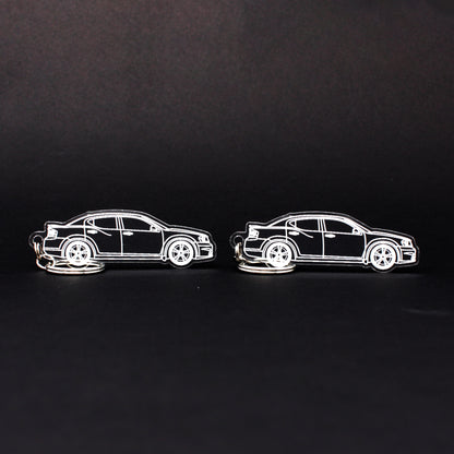 Dodge Avenger Keychain [Post-Facelift] | 2011-2014 (1 Pair)