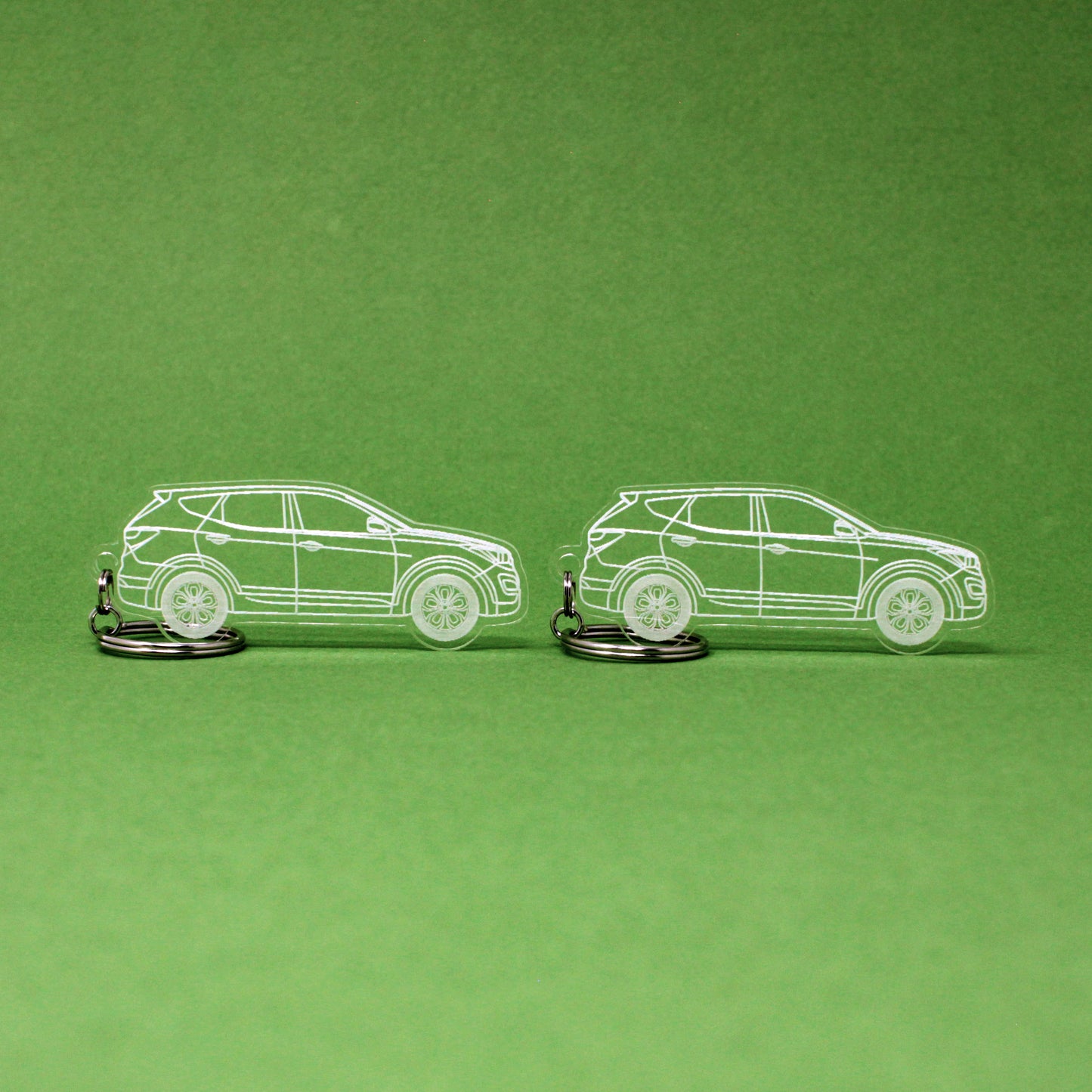 Hyundai Santa Fe Keychain 3rd Gen Short Wheelbase | 2013-2018