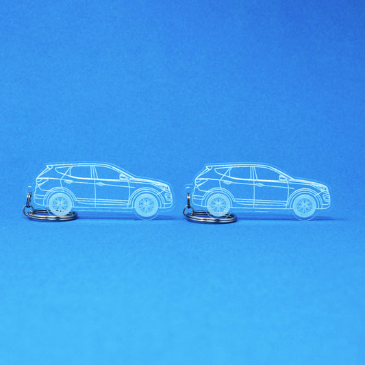 Hyundai Santa Fe Keychain 3rd Gen Short Wheelbase | 2013-2018