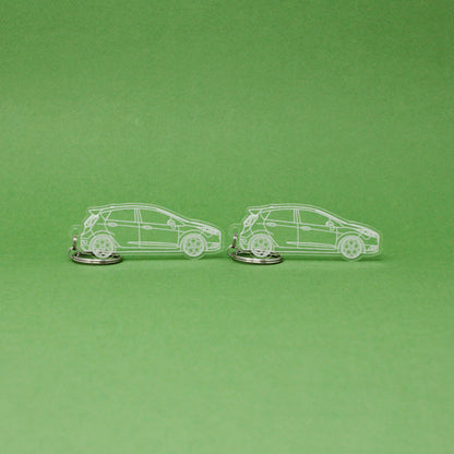 Ford Fiesta ST Keychain 6th Gen | 2014-2019