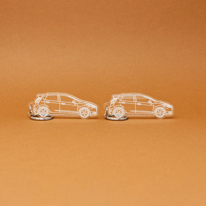 Ford Fiesta ST Keychain 6th Gen | 2014-2019