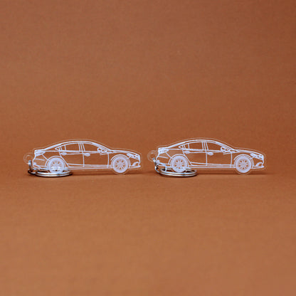 Mazda 6 Keychain Sedan | 2014-2025 (1 Pair)