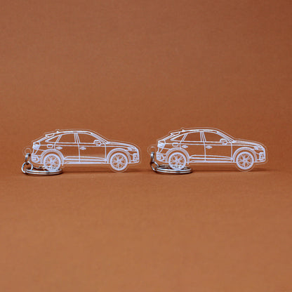 Audi Q5 Keychain [Post-Facelift] | 2021-2024 (1 Pair)