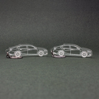 Chevrolet Chevy Malibu Keychain | 2016-2025