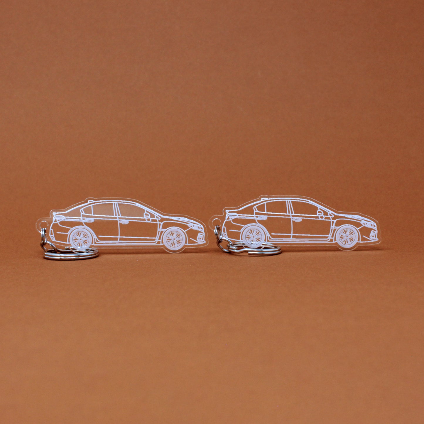 Subaru WRX Keychain [Post-Facelift] | 2018-2021 (1 Pair)
