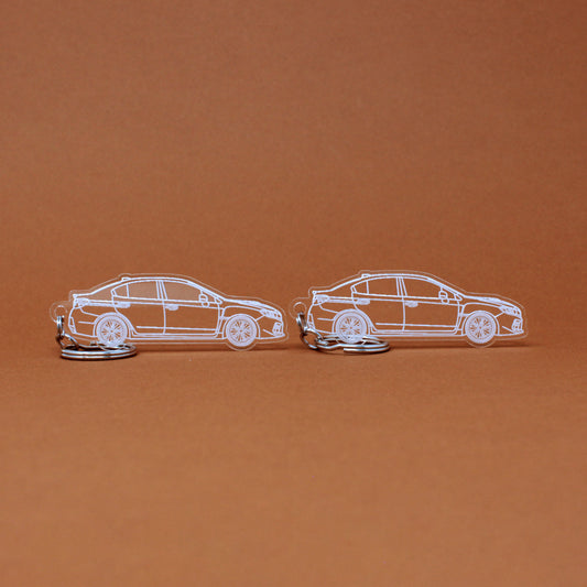 Subaru WRX Keychain [Post-Facelift] | 2018-2021 (1 Pair)