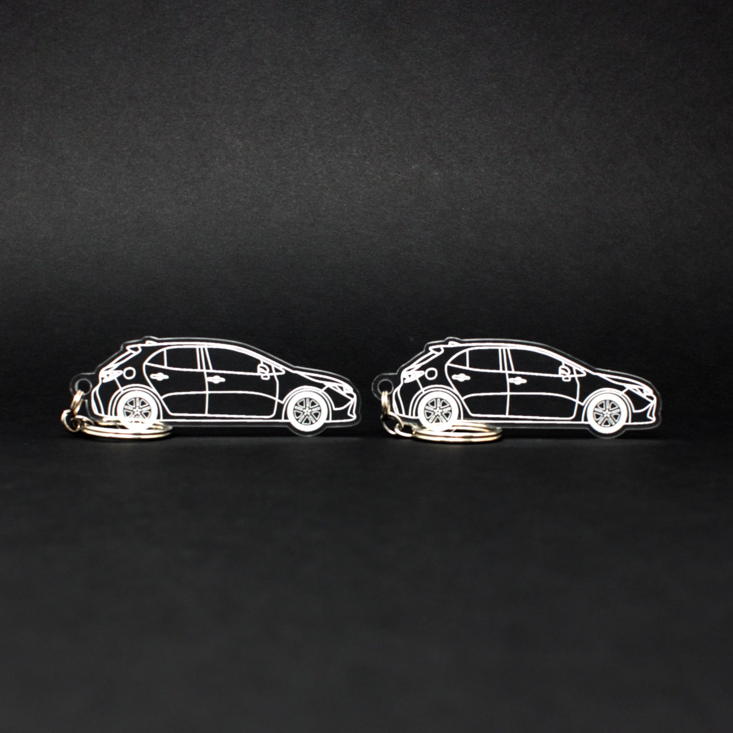 Toyota Corolla Keychain 12th Gen E210 Hatchback | 2019-2024 (1 Pair)