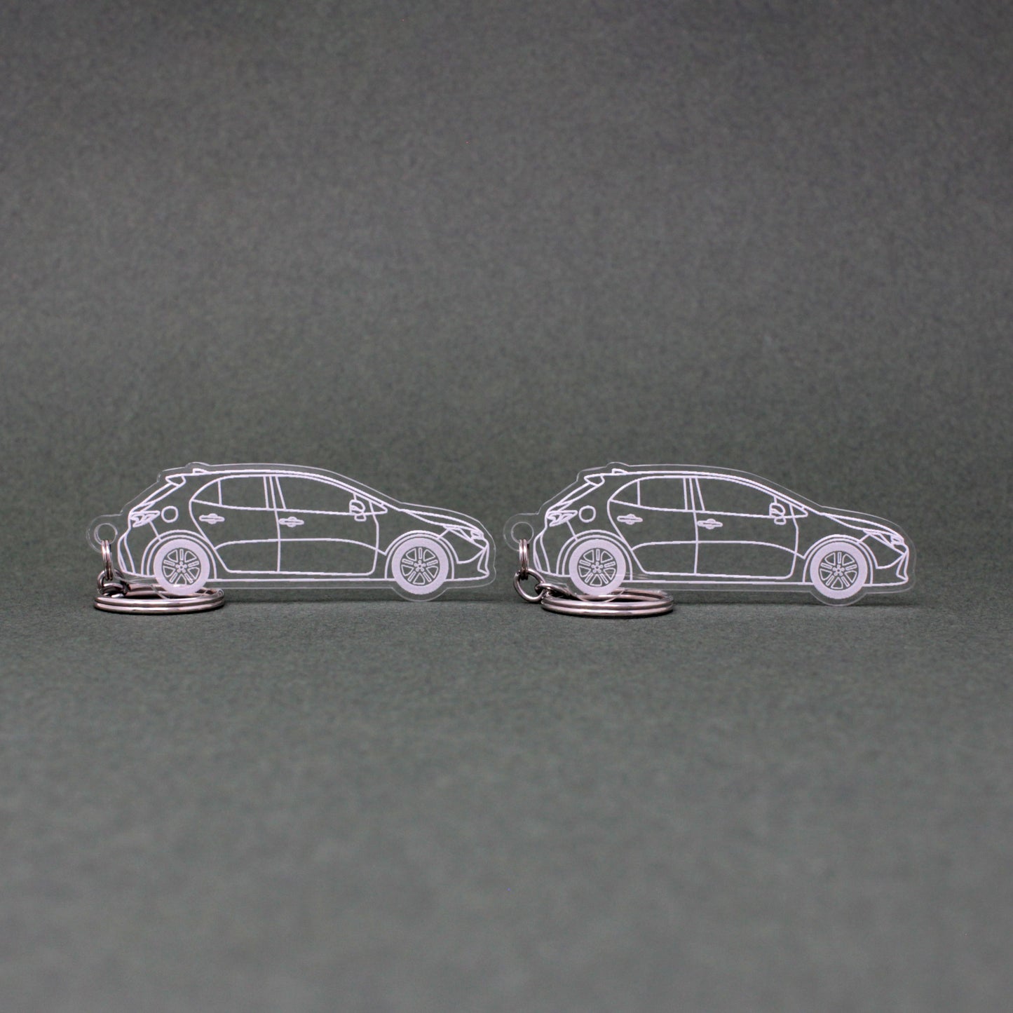 Toyota Corolla Keychain 12th Gen E210 Hatchback | 2019-2024 (1 Pair)