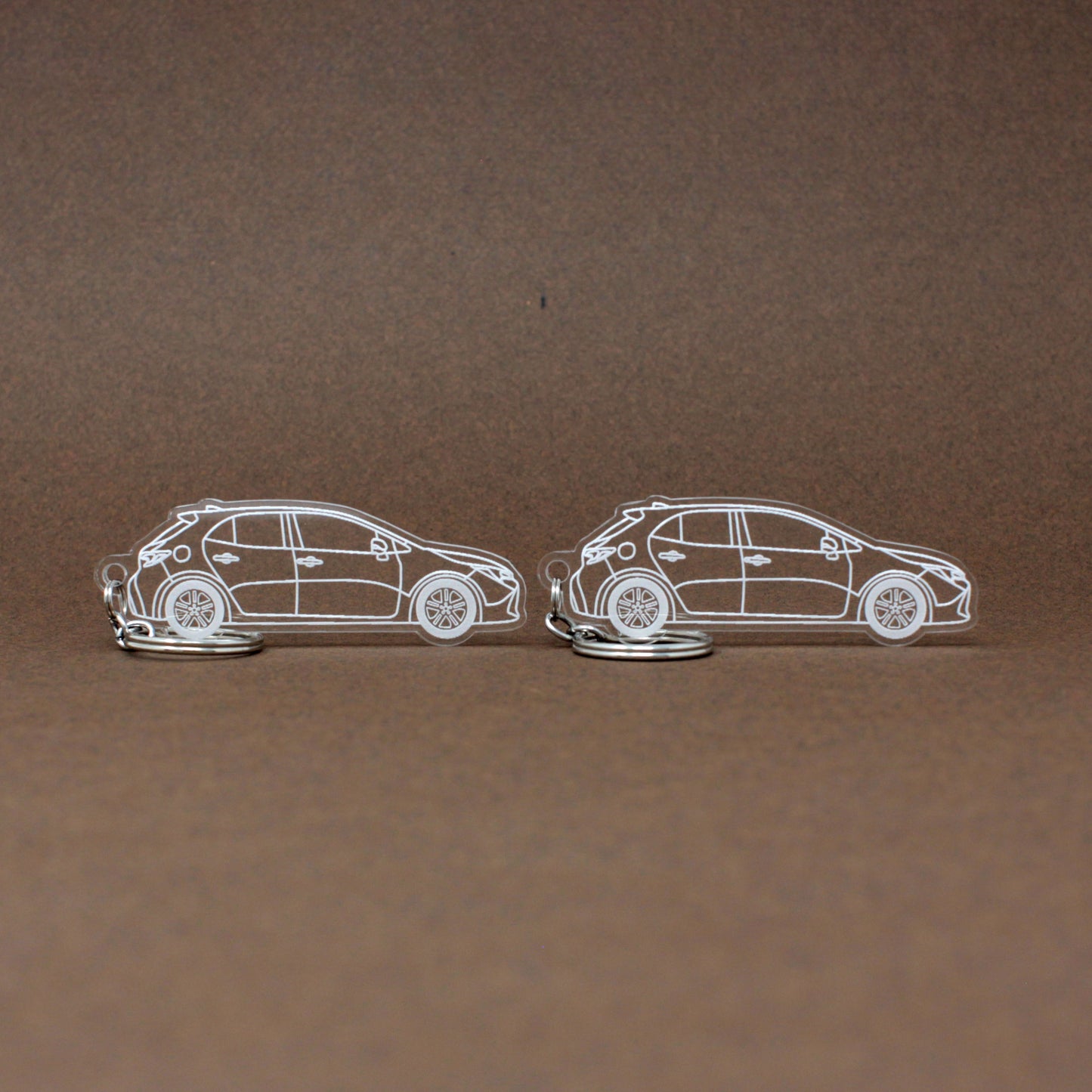 Toyota Corolla Keychain 12th Gen E210 Hatchback | 2019-2024 (1 Pair)