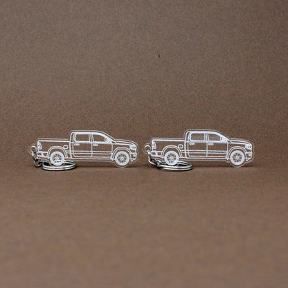 Ram 1500 Keychain | 2019-2024 (1 Pair)