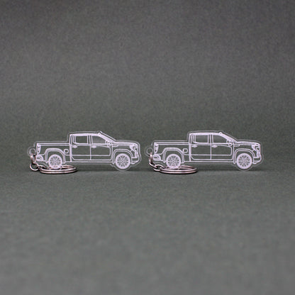 GMC Sierra 1500 Keychain 5th Gen | 2019-2025