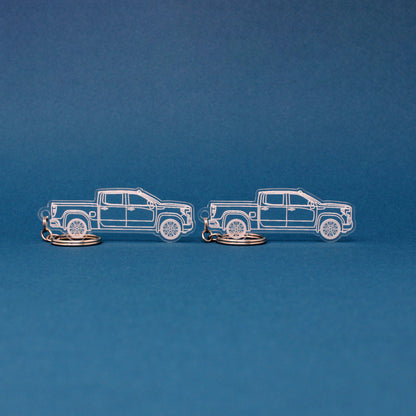 GMC Sierra 1500 Keychain 4th Gen | 2019-2024 (1 Pair)