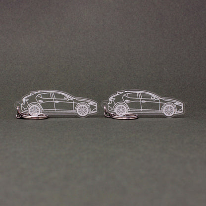 Mazda 3 Keychain 4th Gen Hatchback | 2019-2025