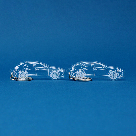 Mazda 3 Keychain 4th Gen Hatchback | 2019-2024 (1 Pair)