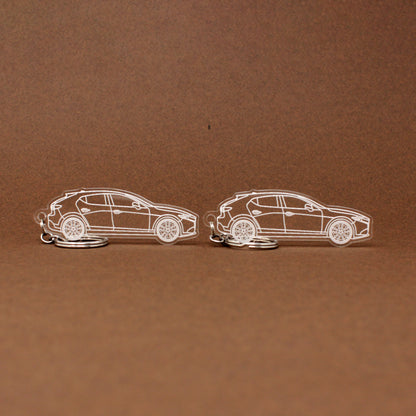 Mazda 3 Keychain 4th Gen Hatchback | 2019-2025
