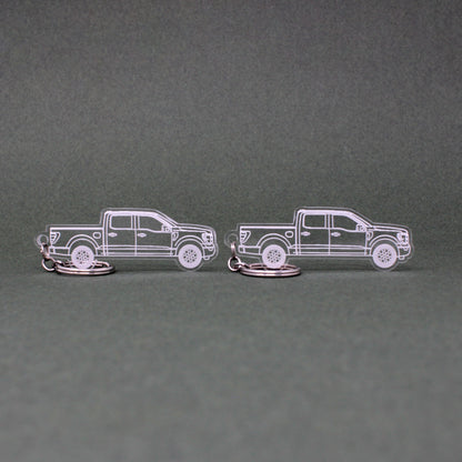 Ford F-150 Keychain 14th Gen | 2021-2024 (1 Pair)