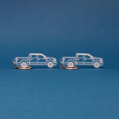 Ford F-150 Keychain 14th Gen | 2021-2024 (1 Pair)