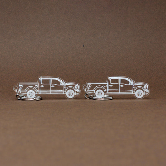 Ford F-150 Keychain 14th Gen | 2021-2024 (1 Pair)