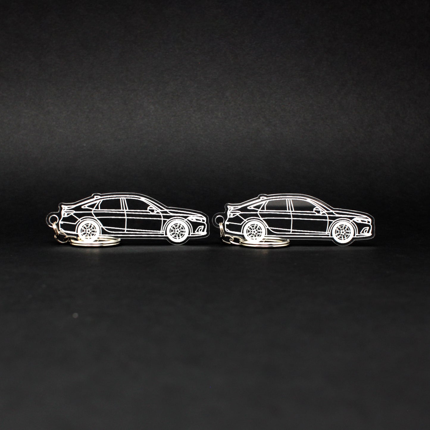 Honda Civic Keychain FE Sedan | 2022-2024 (1 Pair)