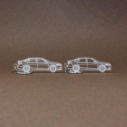 Honda Civic Keychain FE Sedan | 2022-2024 (1 Pair)