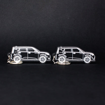 Kia Soul Keychain 3rd Gen [Post-Facelift] | 2023-2025