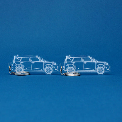 Kia Soul Keychain 3rd Gen [Post-Facelift] | 2023-2025