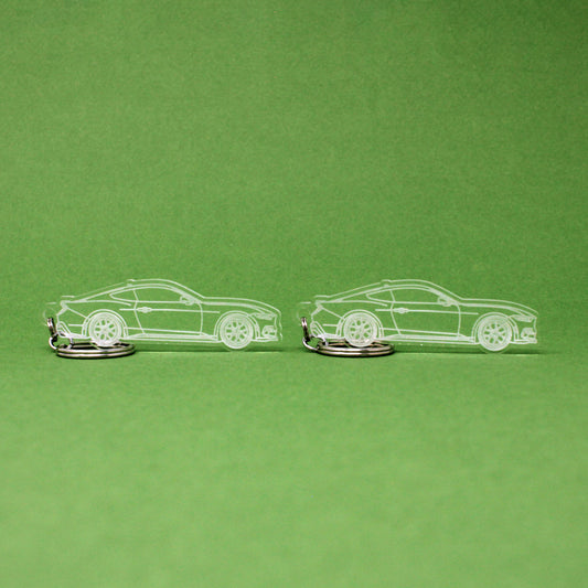 Ford Mustang Keychain Fastback | 2024-2025 (1 Pair)
