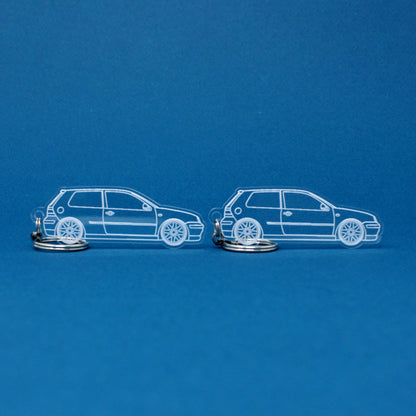 VW Volkswagen Golf GTI Keychain MK4 Hatchback | 1999-2005.5