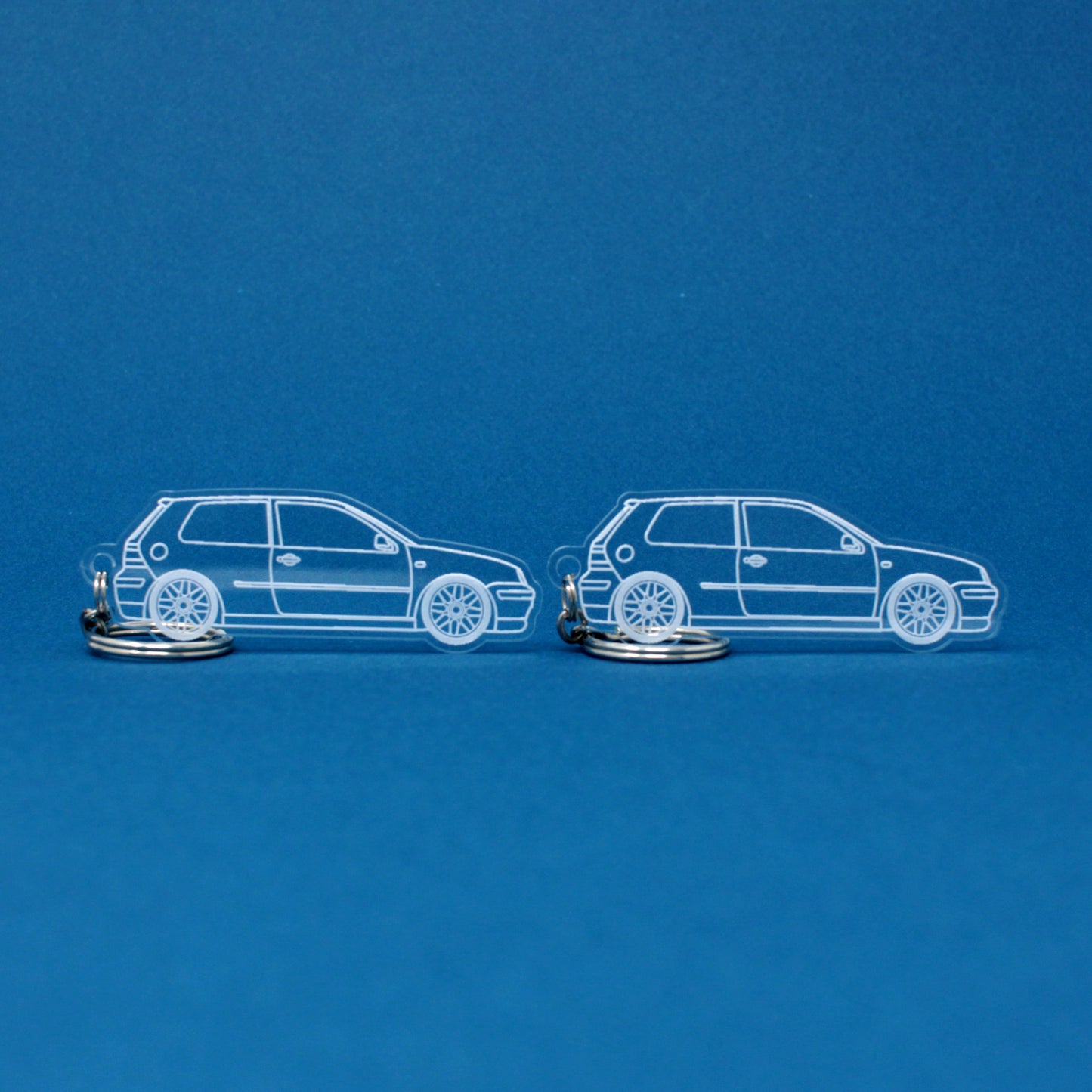 VW Volkswagen Golf GTI Keychain MK4 Hatchback | 1999-2005.5 (1 Pair)