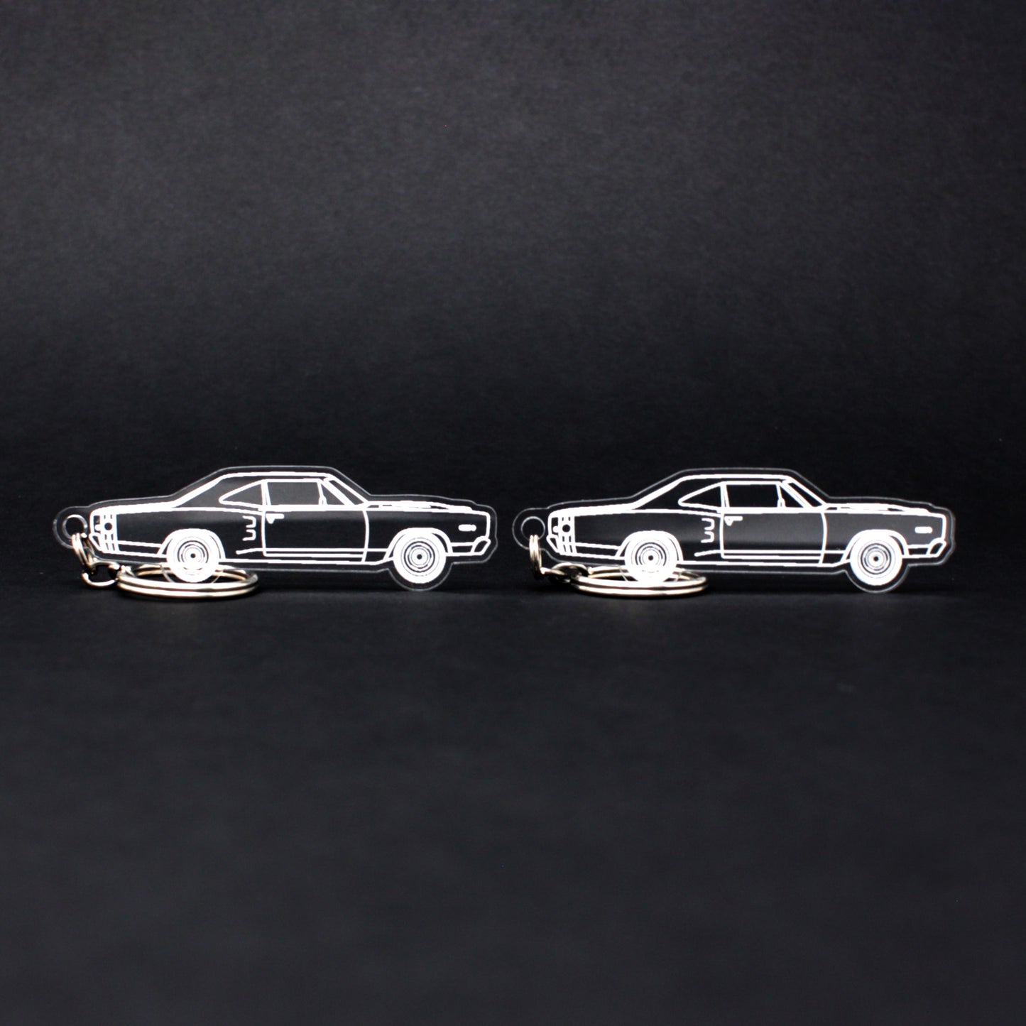 Dodge Coronet Super Bee Keychain | 1968-1970 (1 Pair)