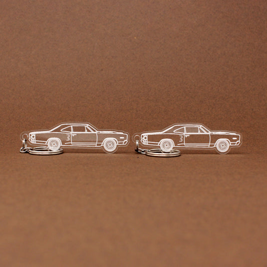 Dodge Coronet Super Bee Keychain | 1968-1970 (1 Pair)