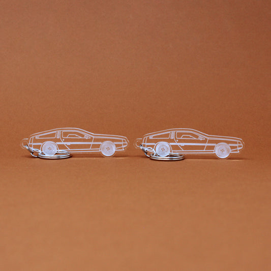 Delorean DMC-12 Keychain | 1981-1983 (1 Pair)