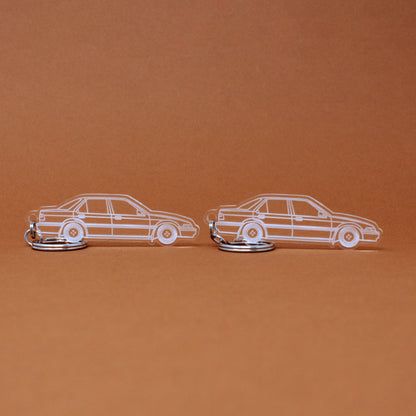 Honda Accord Keychain 3rd Gen Sedan | 1986-1989 (1 Pair)