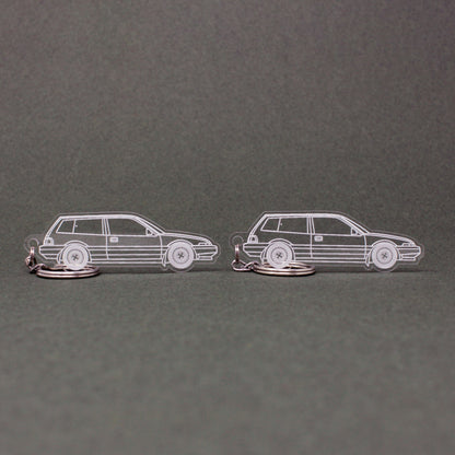 Honda Accord Keychain 3rd Gen Aerodeck | 1986-1989