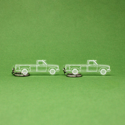 Chevrolet R30 Keychain Reg Cab Dually Dooley | 1987-1991 (1 Pair)