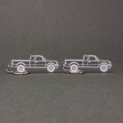 Ford Ranger Keychain 2nd Gen Ext Cab | 1993-1997 (1 Pair)