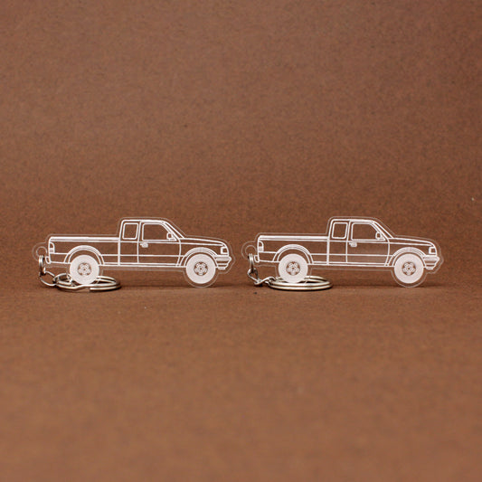 Ford Ranger Keychain 2nd Gen Ext Cab | 1993-1997