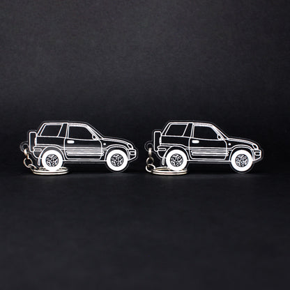 Toyota RAV4 Keychain 3 Door 1st Gen Hardtop XA10 | 1996-2000