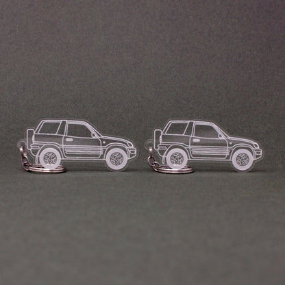 Toyota RAV4 Keychain 3 Door 1st Gen Hardtop XA10 | 1996-2000