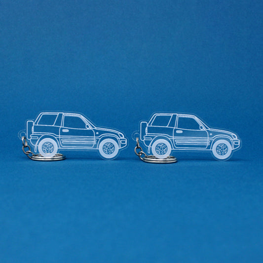 Toyota RAV4 Keychain 3 Door 1st Gen Hardtop XA10 | 1996-2000