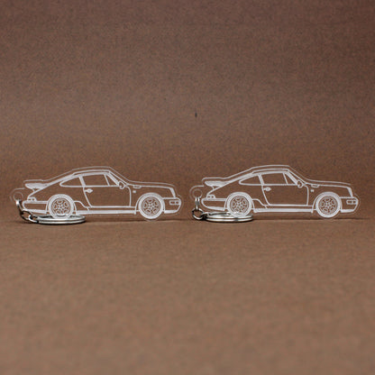 Porsche 911 Turbo Keychain 964 | 1989-1994