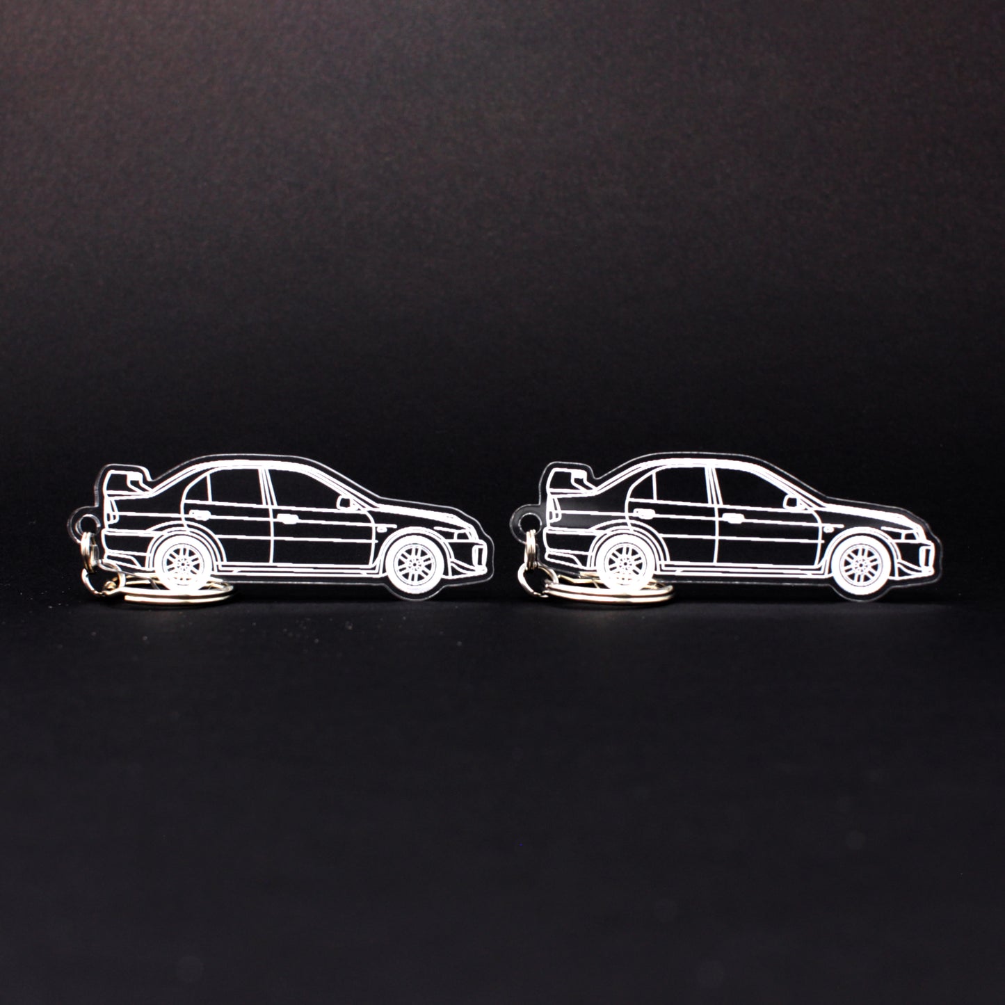 Mitsubishi Lancer Evo V Keychain | 1998-1999 (1 Pair)